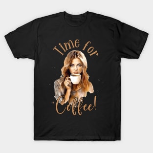 Time For Coffee T-Shirt